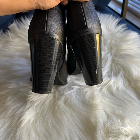 â¨DONATED⨠// Black zipper booties - Picture 7 of 12